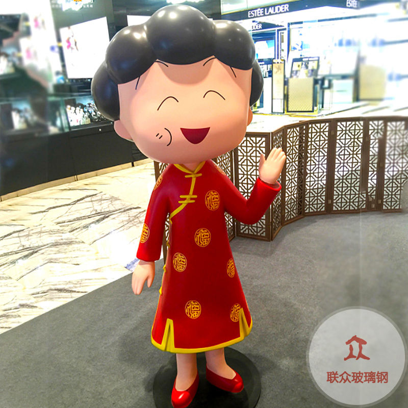 玻璃鋼雕塑定做鑄銅人物純銅園林景觀民俗生活小吃商業步行街現貨