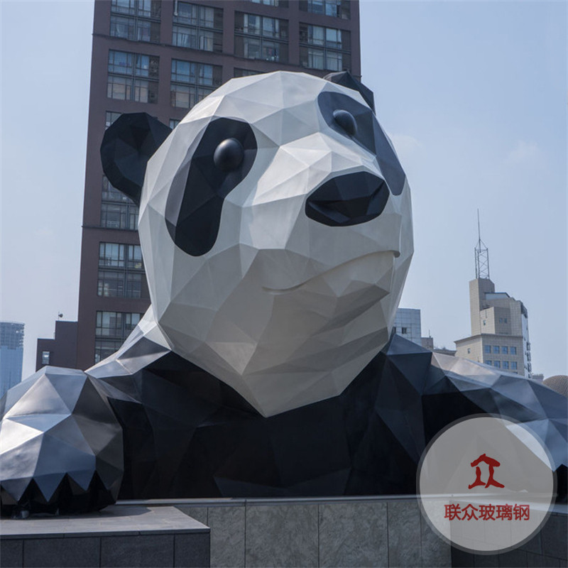 卡通兔子雕塑玻璃鋼動物景觀戶外商場美陳學校幼兒園裝飾落地擺件