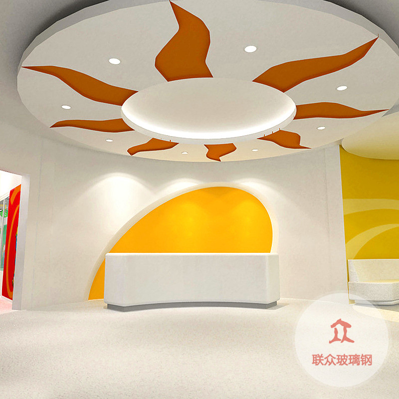 創意個性玻璃鋼烤漆公司前臺高端美容院酒店迎賓收銀臺接待臺吧臺