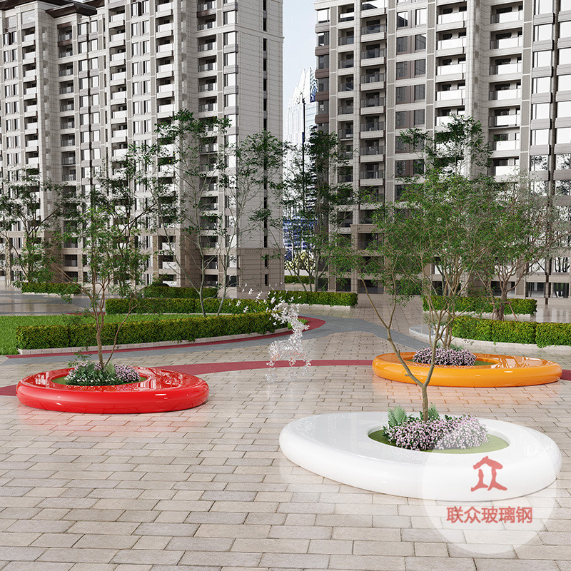 玻璃鋼商場休閑座椅定制戶外鵝卵石美陳坐凳雕塑樹池簡約創意凳子