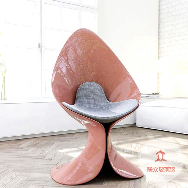 玻璃鋼休閑椅商場等候座椅商業街創意美陳鵝卵石坐凳戶外園區椅子
